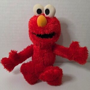 2013 Elmo Plush Sesame Street Hasbro Red Stuffed Toy 9 Inch